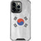 South Korean Flag Distressed iPhone 13 Pro Clear Case